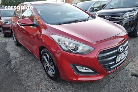 Burgundy 2015 Hyundai I30 Hatchback Active X
