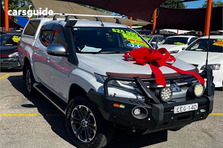 White 2019 Mitsubishi Triton Double Cab Pick Up Gls (4X4)