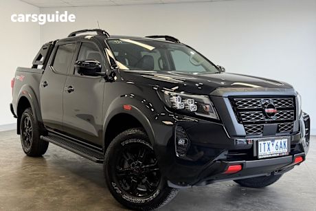 Black 2021 Nissan Navara Dual Cab Pick-up Pro-4X (4X4)