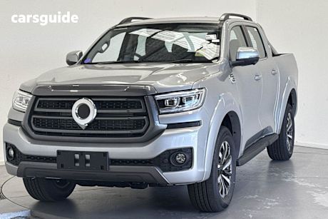 Silver 2025 GWM UTE Dual Cab Utility Cannon (4X4)