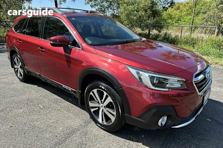 Red 2018 Subaru Outback Wagon 2.5I Premium