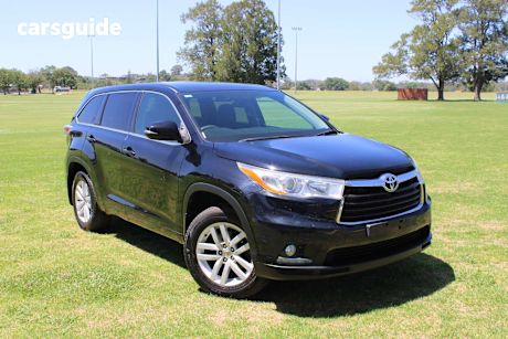 Black 2015 Toyota Kluger Wagon Gx (4X2)