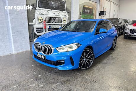 Blue 2019 BMW 118I Hatchback M Sport