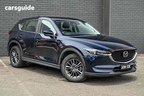 Blue 2018 Mazda CX-5 Wagon Maxx Sport (4X2)