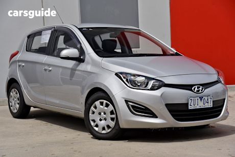 Silver 2013 Hyundai I20 Hatchback Active