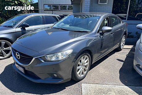 Grey 2013 Mazda 3 Sedan Touring