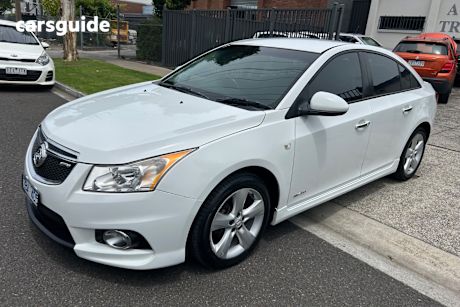 White 2012 Holden Cruze Sedan Sri V