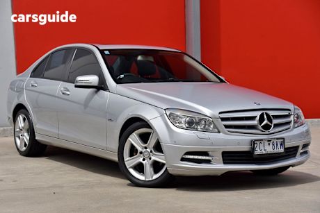 Silver 2010 Mercedes-Benz C220 Sedan Cdi