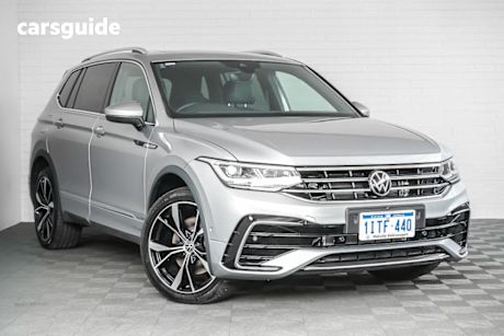 Silver 2024 Volkswagen Tiguan Wagon Allspace 162Tsi R-Line