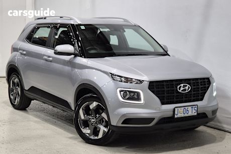 Silver 2021 Hyundai Venue Wagon Active