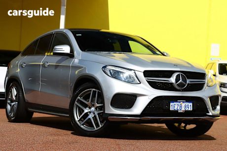 Silver 2015 Mercedes-Benz GLE350 Coupe D 4Matic