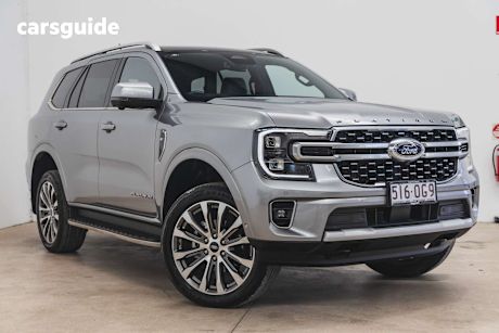 Silver 2024 Ford Everest Wagon Platinum (4Wd)