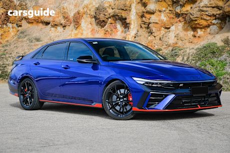 Blue 2025 Hyundai I30 Sedan N Premium