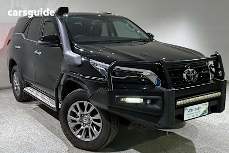 Black 2021 Toyota Fortuner Wagon Crusade