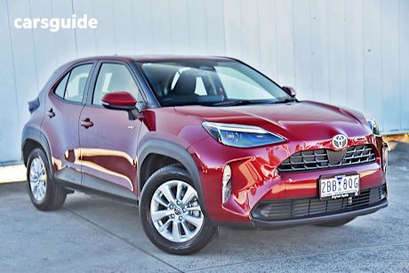 Red 2024 Toyota Yaris Cross Wagon Gx Hybrid