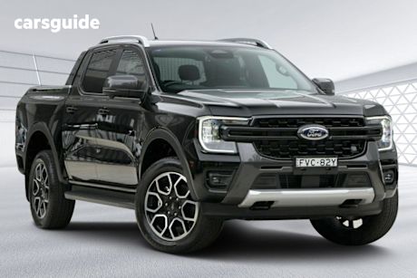 Black 2025 Ford Ranger Double Cab Pick Up Wildtrak 2.0 (4X4)