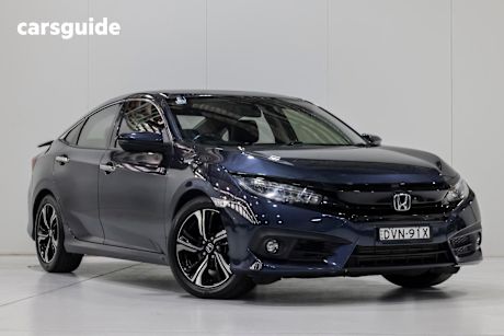 Blue 2017 Honda Civic Sedan Rs