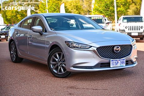 Silver 2018 Mazda 6 Sedan Sport