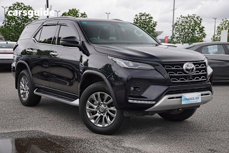 Black 2023 Toyota Fortuner Wagon Crusade