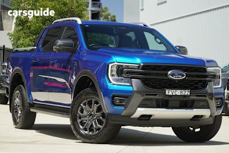 Blue 2025 Ford Ranger Double Cab Pick Up Wildtrak 2.0 (4X4)