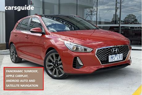 Orange 2018 Hyundai I30 Hatchback Sr