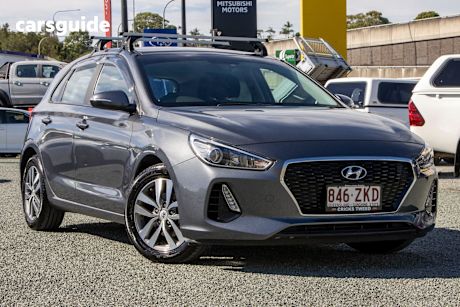 Grey 2019 Hyundai I30 Hatchback Active