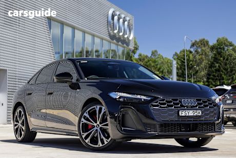 Black 2025 Audi A5 Hatch TFSI 150KW S LINE F