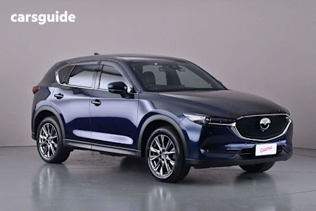Blue 2019 Mazda CX-5 Wagon Akera (4X4)