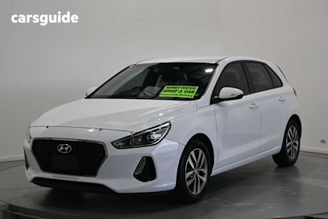 White 2019 Hyundai I30 Hatchback Active