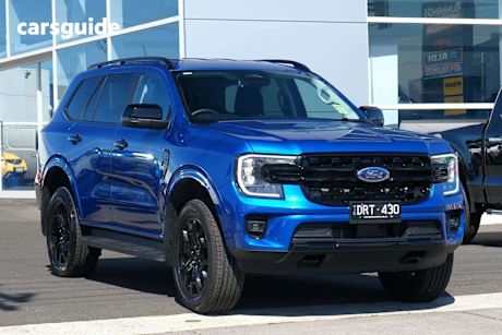 Blue 2025 Ford Everest Wagon Sport (4Wd)