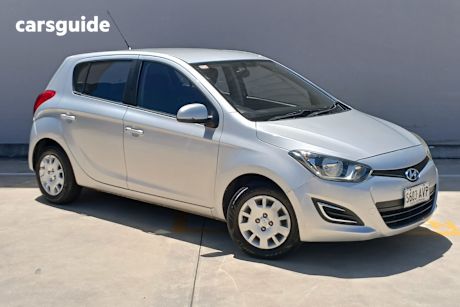 Silver 2012 Hyundai I20 Hatchback Active