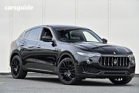 Black 2020 Maserati Levante Wagon S