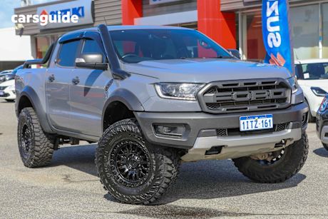 Grey 2019 Ford Ranger Double Cab Pick Up Raptor 2.0 (4X4)