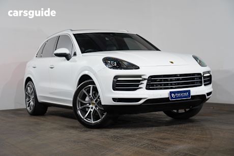 White 2019 Porsche Cayenne Wagon