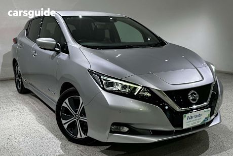 Silver 2019 Nissan Leaf Hatchback