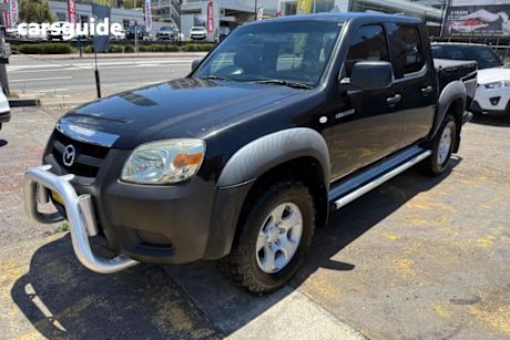 Black 2008 Mazda BT-50 Ute Tray B3000 DX (4X4) 08 UPGRADE