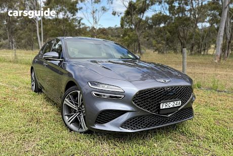 Blue 2024 Genesis G70 Wagon 2.0T Shooting Brake Sport Lux