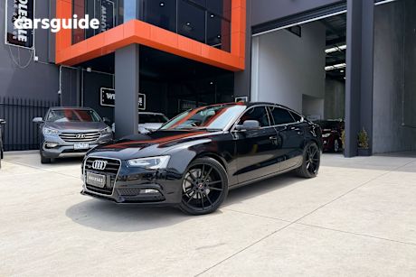 Black 2014 Audi A5 Hatchback Sportback 2.0 Tfsi Quattro