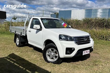 White 2018 Great Wall Steed Cab Chassis (4X4)