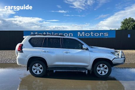 Silver 2020 Toyota Landcruiser Prado Wagon Gxl