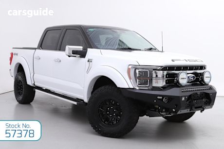White 2024 Ford F150 Double Cab Pick Up Lariat Swb (4Wd)