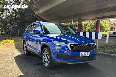 Blue 2023 Skoda Kodiaq Wagon Style (4X4) 132Tsi