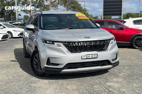Silver 2021 Kia Carnival Wagon S