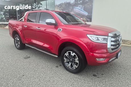 Red 2023 GWM UTE Dual Cab Utility Cannon-X (4X4)