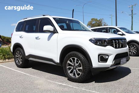 White 2023 Mahindra Scorpio-N Wagon Z8L