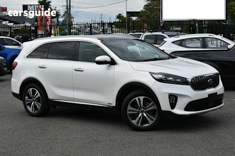 White 2019 Kia Sorento Wagon Gt-Line (4X4)