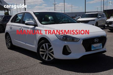 White 2020 Hyundai I30 Hatchback Active