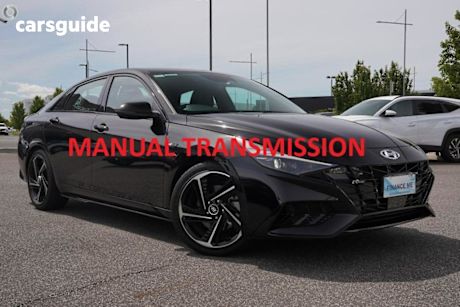 Black 2021 Hyundai I30 Sedan N Line