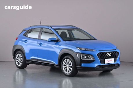 Blue 2019 Hyundai Kona Wagon Go (Fwd)