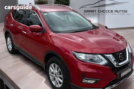 Red 2018 Nissan X-Trail Wagon St-L (2Wd)